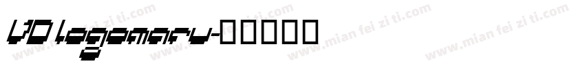 VD logomaru字体转换